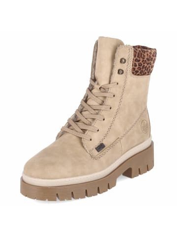 rieker Schnürstiefeletten in beige