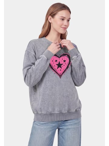 myMo Women Sweatshirt in Dark Grey