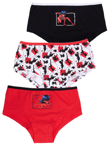 Miraculous 3er Pack Miraculous Panty in Mehrfarbig