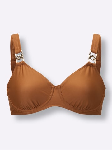 WITT WEIDEN Bikini-Oberteil in cognac