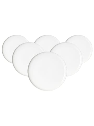 Ritzenhoff & Breker 6er Set Dessertteller Skagen in Weiß ø 21,5 cm in weiß