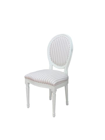 ebuy24 Esszimmerstuhl Rokoko Amaretta Weiß 2er Set