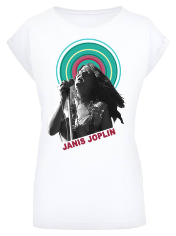 F4NT4STIC T-Shirt Janis Joplin Halo Photo' in weiß