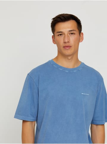 MAZINE T-Shirt Burwood T in natural blue