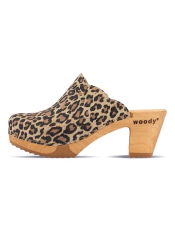 Woody Sandale in braun