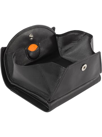 VLD VOi Leather Design Soft Klara Geldbörse Leder 13 cm schwarz
