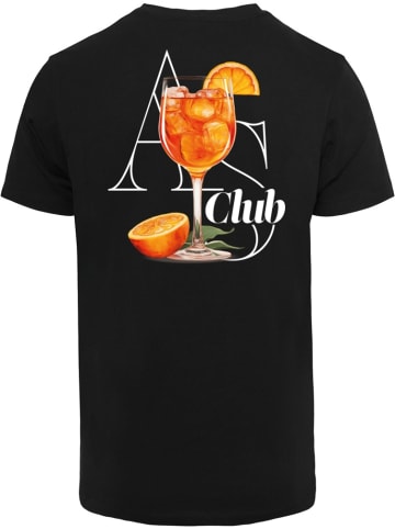 Mister Tee T-Shirt "A S Club Tee" in Schwarz