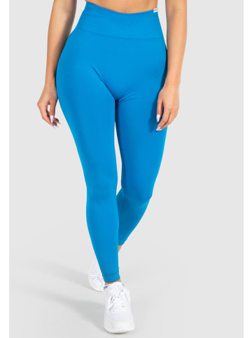 SMILODOX Leggings Amaze Scrunch Pro in Blau