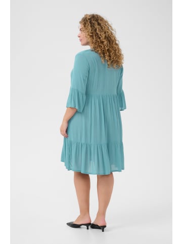 KAFFE curve Kleid KCmariana A-shape in Teal