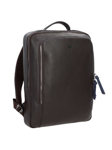 Braun Büffel Novara Rucksack Leder 43 cm Laptopfach in braun