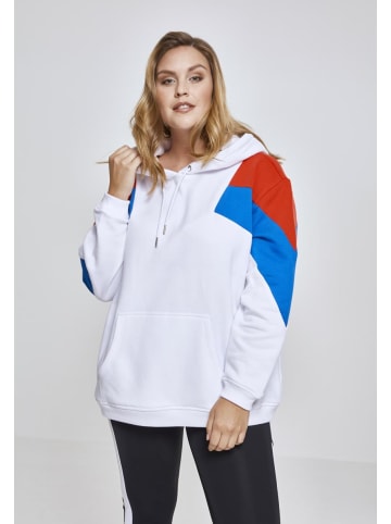 Urban Classics Kapuzenpullover in wht/firered/brightblue