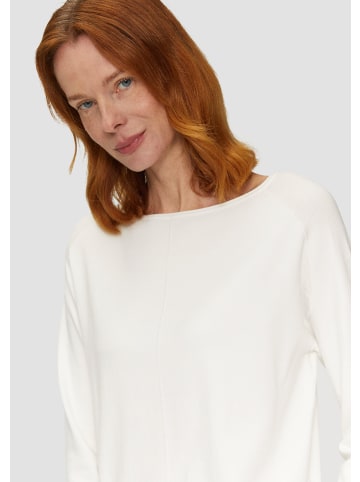 s.Oliver Strickpullover langarm in Creme