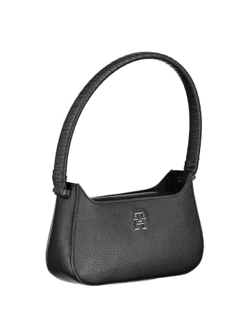 Tommy Hilfiger Schwarze Polyurethan-Handtasche