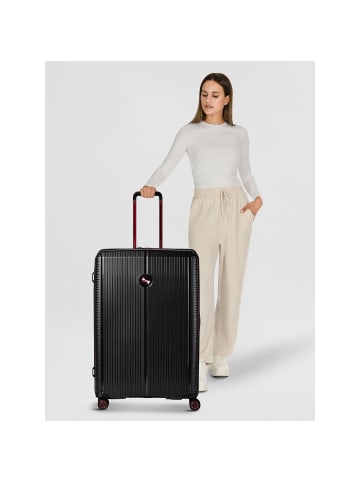 Polestream Paris 4 Rollen Trolley 78 cm black metallic