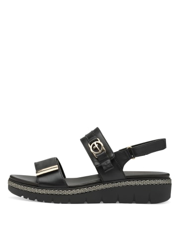Tamaris Sandale Sandalette in schwarz