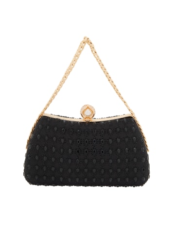 faina Women Handbag in Black