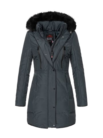 Geographical Norway Winterjacke in Dunkelgrau