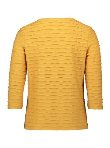 Betty Barclay Basic Shirt mit Wellenstruktur in gold