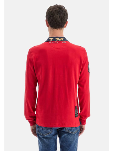 La Martina Poloshirt 'Wilber' in rot