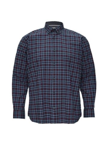 S. Oliver Langarm FreizeitHemd für Herren in blau