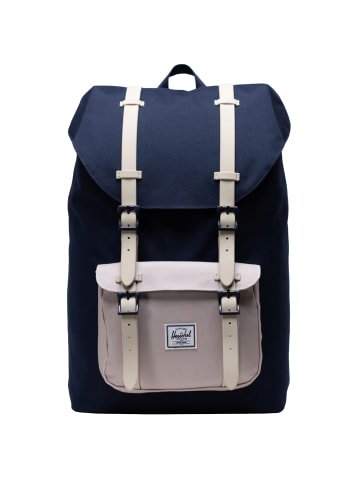 Herschel Herschel Little America Mid Volume Backpack in Dunkelblau