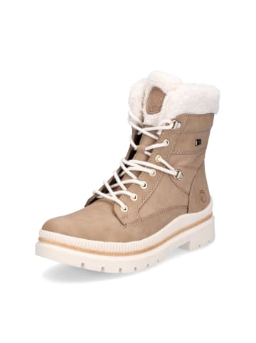 remonte Schnürboot in Beige