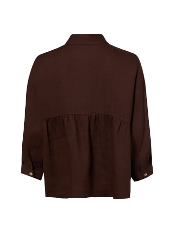 IPURI Bluse Francis in braun - 0008