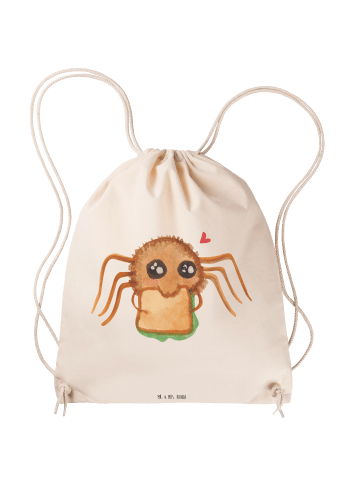 Mr. & Mrs. Panda zugbeutel Spinne Agathe Sandwich ohne Spruch in Creme