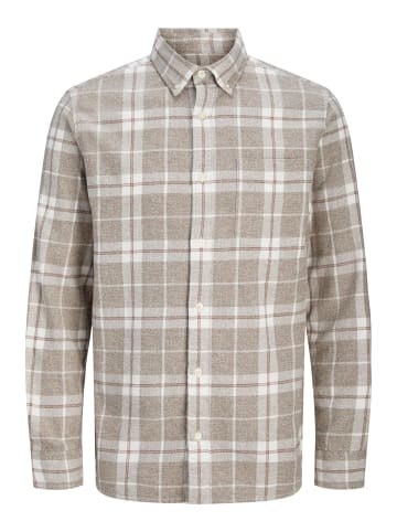 Jack & Jones Flanellhemd in Moonstruck