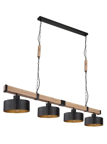 Globo lighting Hängeleuchte "RIELLY" in black
