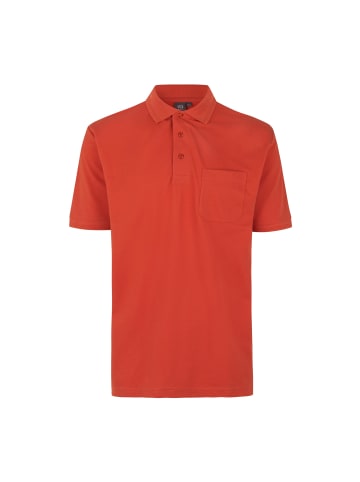 PRO Wear by ID Polo Shirt brusttasche in Coral