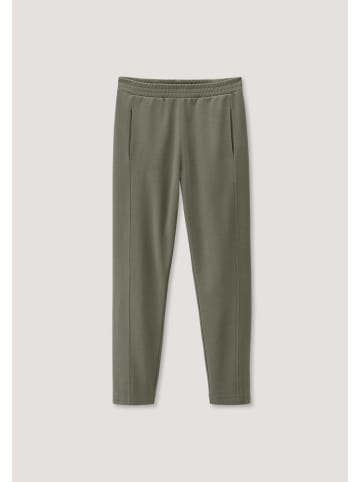 Hessnatur Jersey-Hose in oliv
