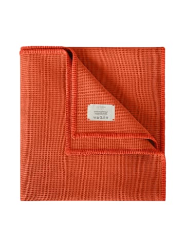 Cradle Studio Wohn- & Kuscheldecke Piqué Zea Oversize in pumpkin