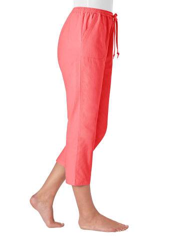 WITT WEIDEN Hose wadenlang in korallenrot