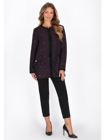 faina Women Blazer in dark purple