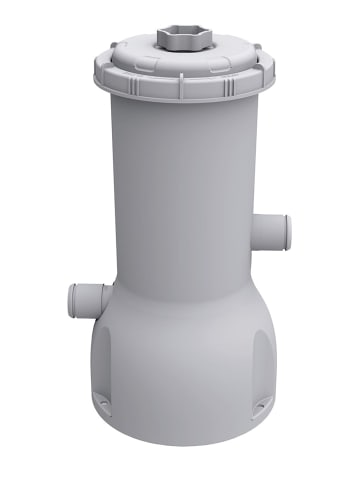 WEHNCKE Stahlrahmenpool-Set 549 x 280 x 122cm in Grau ab 8 Jahre