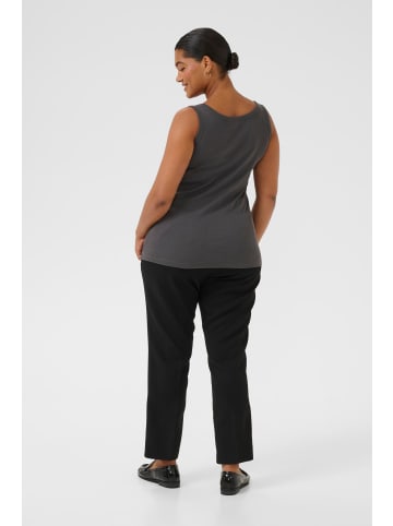 KAFFE curve Jerseytop KCcarina Tight fit in Black Oyster
