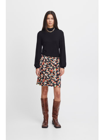 ICHI Rock IHKATE Regular fit in Total Eclipse Multi aop