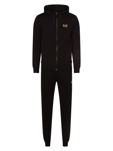 EA7 Tracksuit in schwarz