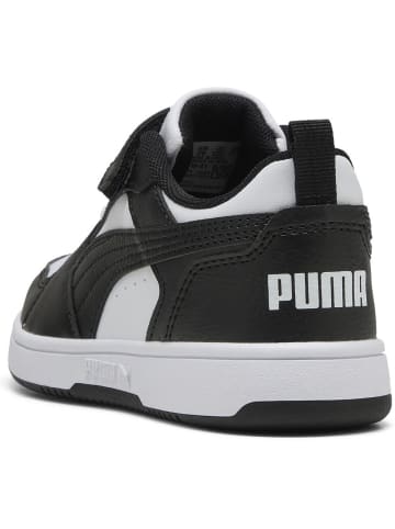 Puma Kinder Sneaker "Rebound V6 Lo AC+ PS" in Weiß