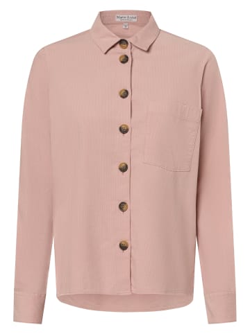 Marie Lund Cordbluse in altrosa