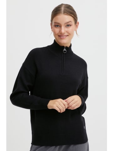 Oxmo Rollkragenpullover OXRita 21800080-ME in schwarz