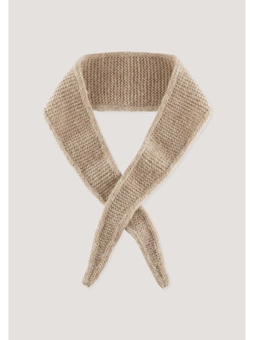 Hessnatur Hessnatur Strick Tuch aus reinem Alpaka in mandelbraun