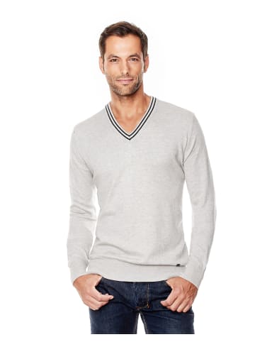 Vincenzo Boretti Pullover tailliert in grau