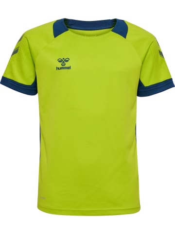 Hummel Hummel T-Shirt Hmllead Multisport Unisex Kinder Feuchtigkeitsabsorbierenden Leichte Design in LIME PUNCH