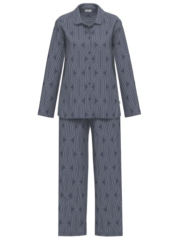 Seidensticker Pyjama Lang in nightblue