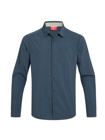 Craghoppers Outdoorhemd NosiLife Nuor LS II in Blue Stone