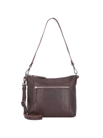 The Chesterfield Brand Wax Pull Up Schultertasche Leder 23 cm in brown