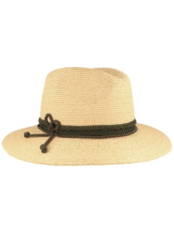 BREITER Trachtenstrohhut in beige