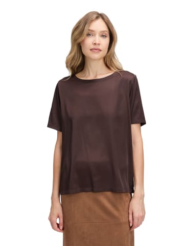 Betty Barclay Schlupfbluse mit Rundhalsausschnitt in Light Maroon